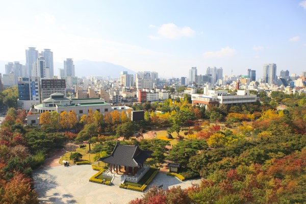 Downtown of Daegu