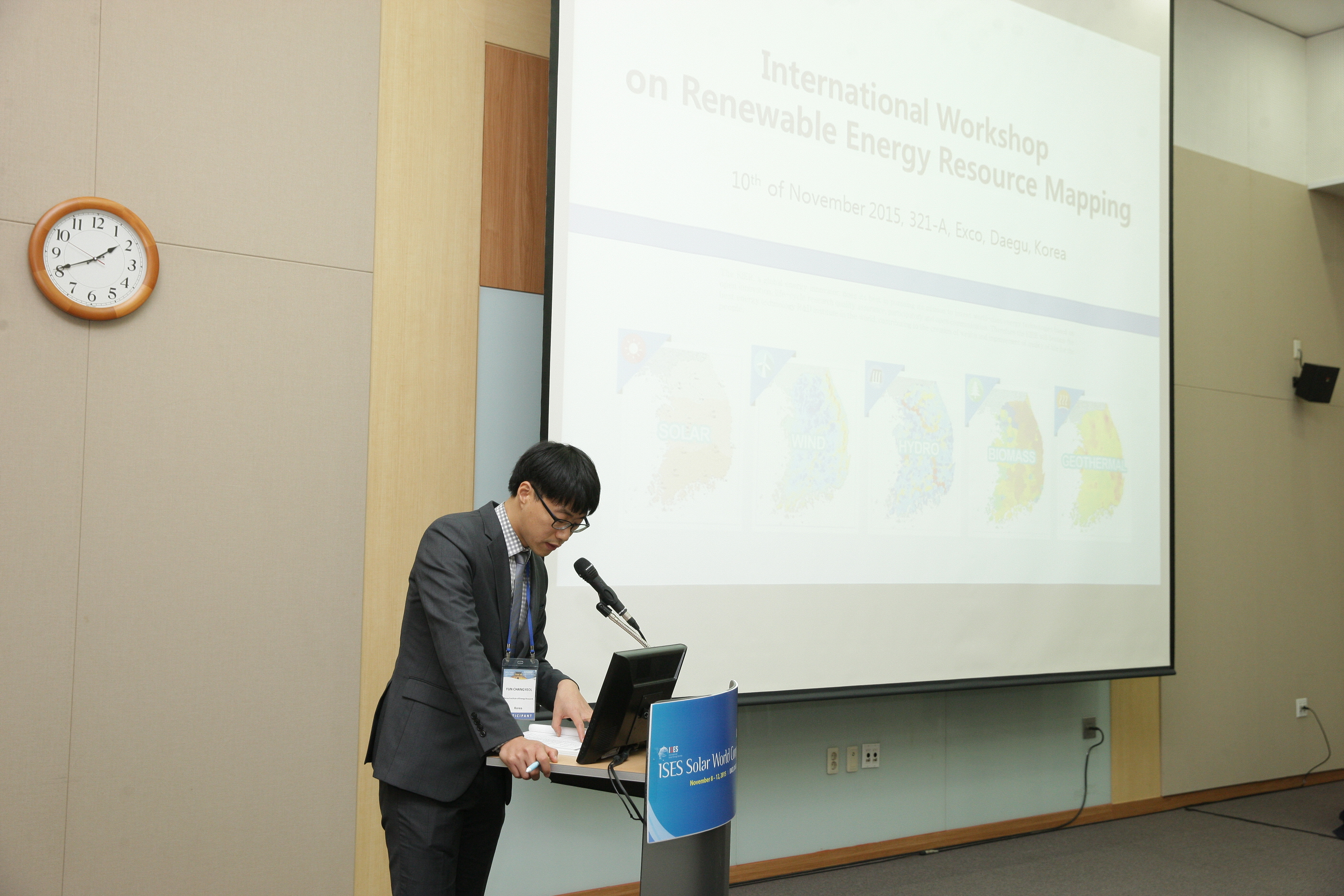 International Workshop on Renewable Energy Resource Mapping (Nov.10)_Ⅰ